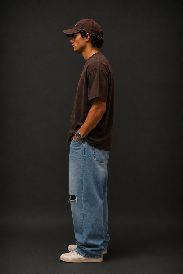 Mocha Essential Tee x Blanc Core Twin Pack T-Shirt's