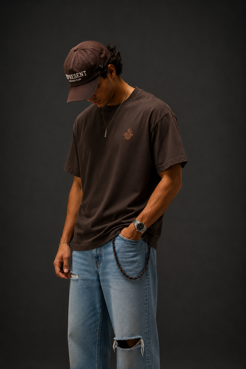 Mocha Essential Tee x Blanc Core Twin Pack T-Shirt's