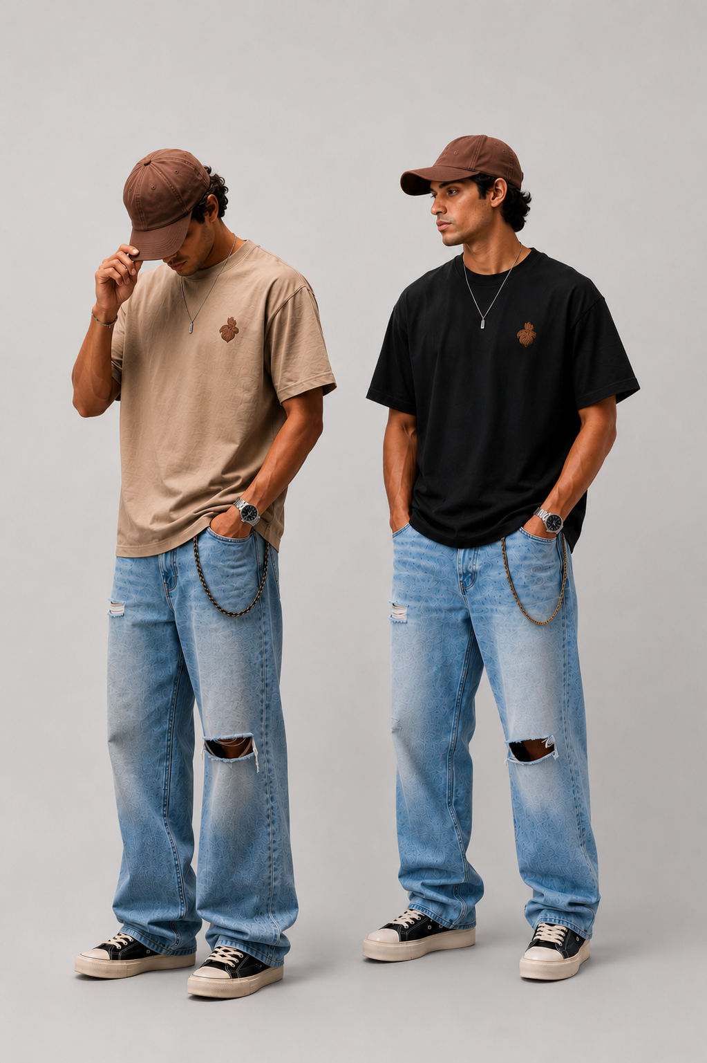 Sand Beige × Signature Noir Twin Pack Essential