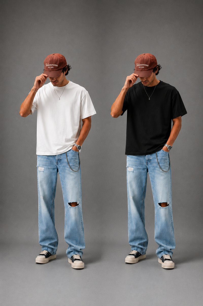Abla Frost × Noir Signature Twin Pack Premium Cotton
